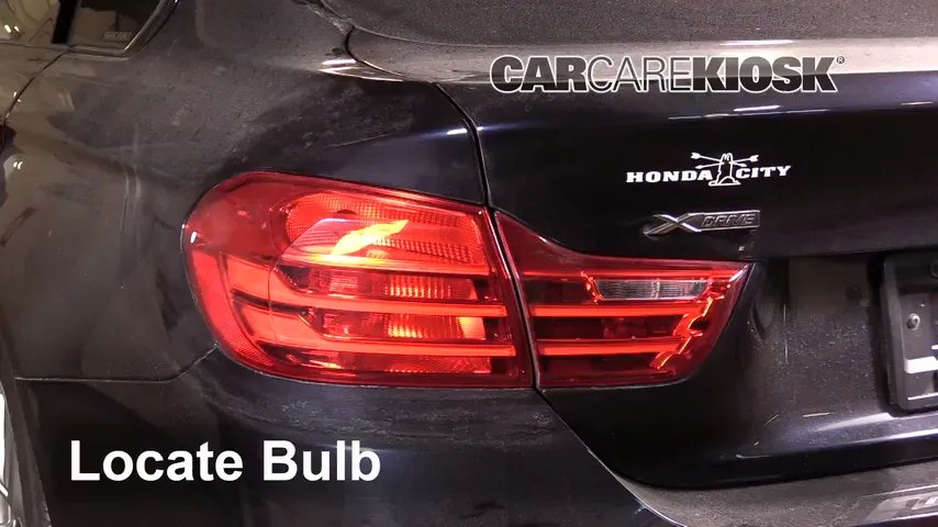 2016 BMW 428i xDrive Gran Coupe 2.0L 4 Cyl. Turbo Hatchback (4 Door) Lights Brake Light (replace bulb)
